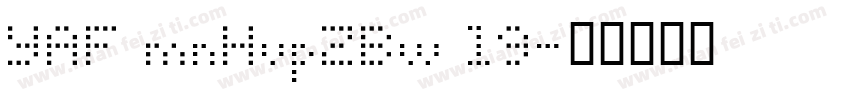 YAF mnHvpZBw 19字体转换